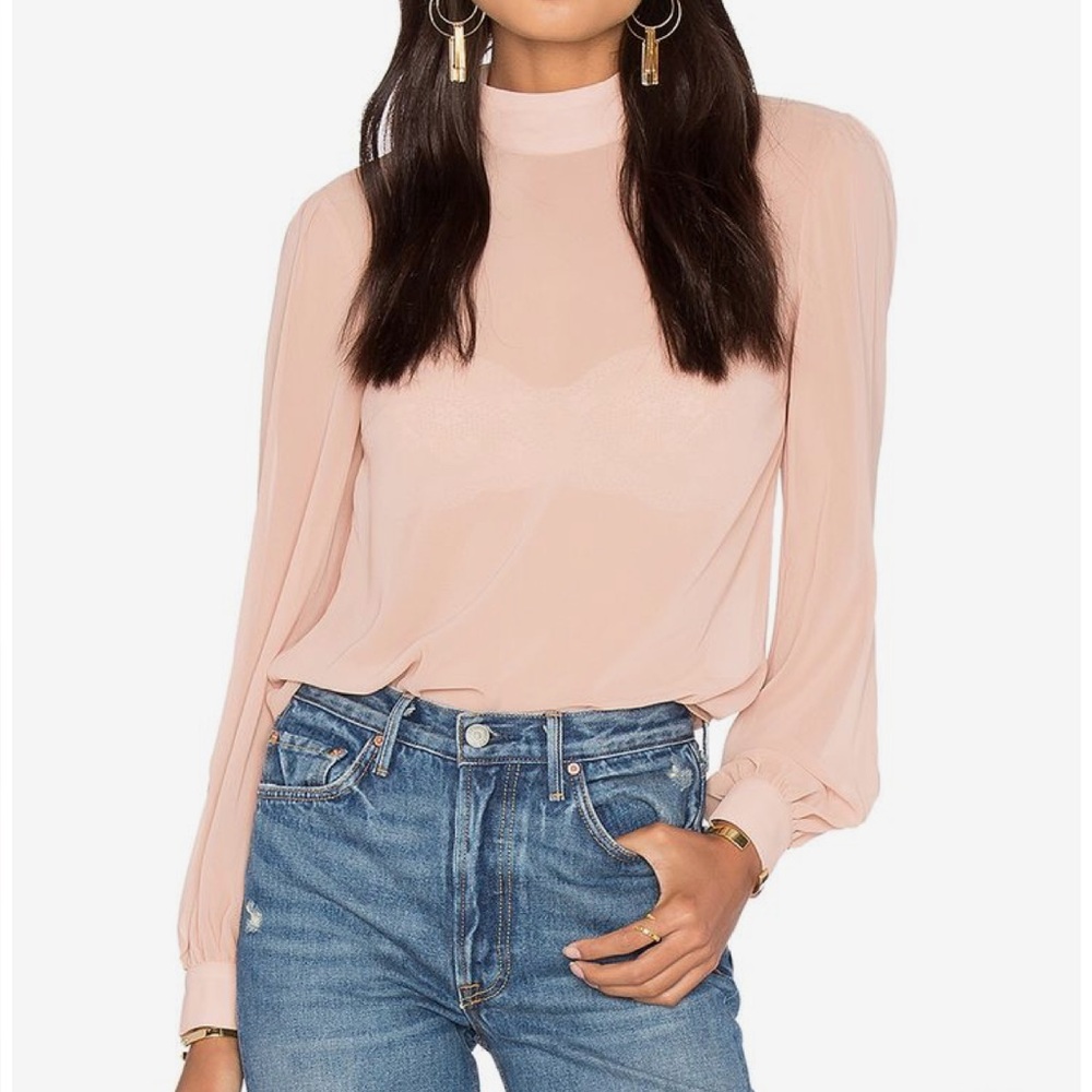 LPA Women's Blush Pink Blouse